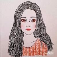 漂亮的卡通图片头像女生（好看女生卡通头像）