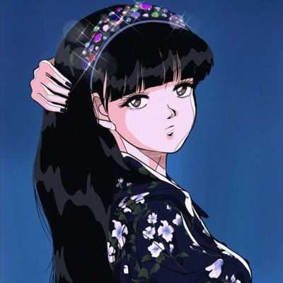 女生动漫头像ins高级质感旧慢漫（ins美女头像）