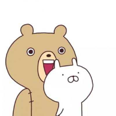 情侣头像卡通可爱卖萌_卡通情头可爱