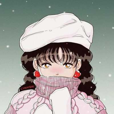 女生动漫头像ins高级质感旧慢漫（ins美女头像）
