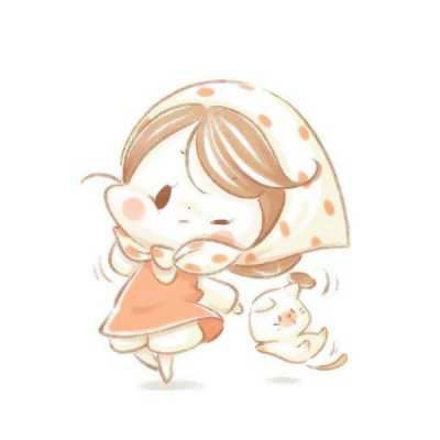 可爱女生头像卡通（可爱人物头像女孩）