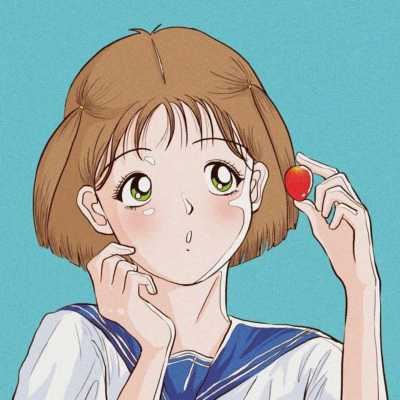 女生动漫头像ins高级质感旧慢漫（ins美女头像）