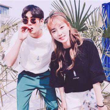 情侣头像原宿风-嘻哈风情侣头像