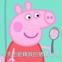 小猪佩奇新年头像 小猪佩奇头像图片大全可爱