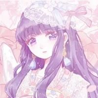 紫色系美女头像图片（男生二次元头像紫色系高清）