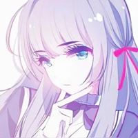 紫色系美女头像图片（男生二次元头像紫色系高清）