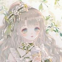 二次元绿色系女生头像-女生头像小清新可爱二次元