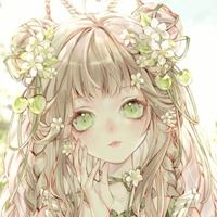 二次元绿色系女生头像-女生头像小清新可爱二次元