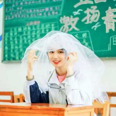 网红头像女生-网红头纱头像情侣