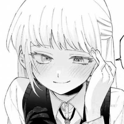 黑白漫画女生头像_黑白漫画女生头像可爱