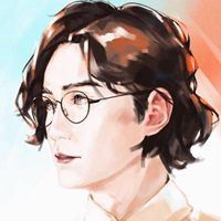 简约手绘男孩图片-帅气男生手绘