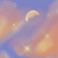 梦幻星空头像女生唯美 星空梦幻情侣头像