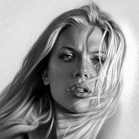 素描女头像唯美有气质_素描气质美女头像图片