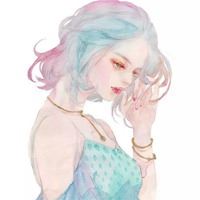 素描女头像唯美有气质_素描气质美女头像图片