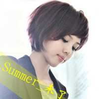 非主流伤感女头像带字（短发非主流女生图片）