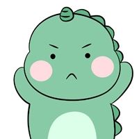 超萌小恐龙头像情侣-可爱恐龙情侣头像一对