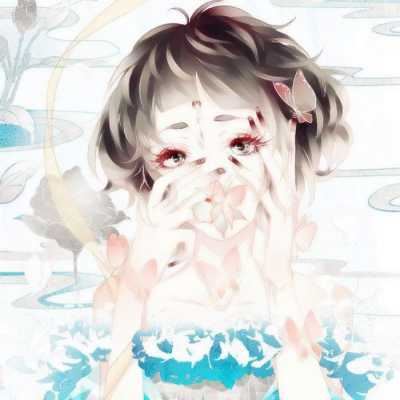 动漫古风女生头像忧伤|古风头像女动漫伤感落泪