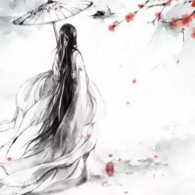 动漫古风女生头像忧伤|古风头像女动漫伤感落泪