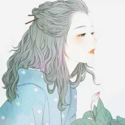 动漫古风女生头像忧伤|古风头像女动漫伤感落泪