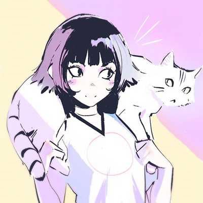 单人头像图片漫画女生可爱-单人女生头像动漫