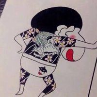 纹身师专用头像男|适合纹身师的头像