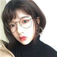 戴眼镜的美女图片头像女生|戴墨镜的美女图片头像