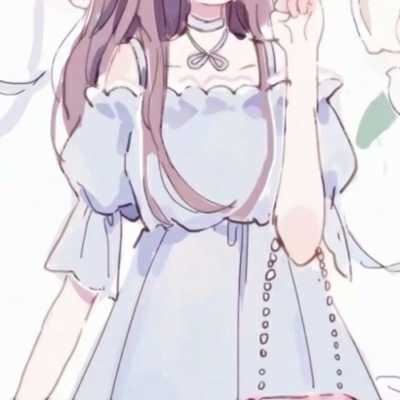 头像情侣动漫一对2张可爱_两女头像动漫一对