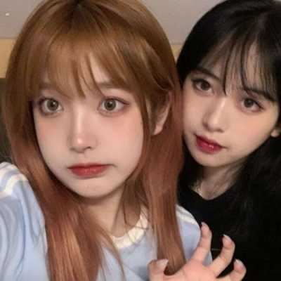 姐妹真人闺蜜头像_真人姐妹头像