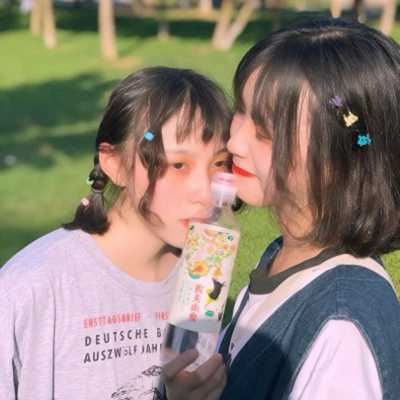双人美女头像（两姐妹头像可爱的图片）