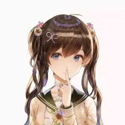 兄妹头像可爱二次元_个性头像女姐妹动漫