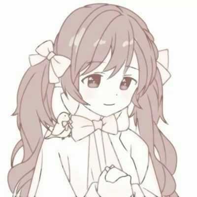 手绘姐妹头像两人|姐妹头像两张一人一张可爱动漫