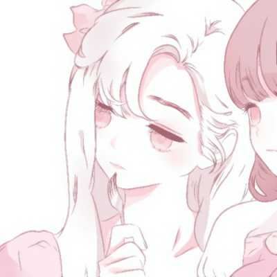 头像情侣动漫一对2张可爱_两女头像动漫一对