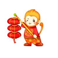 红灯笼微信头像图片|元旦红灯笼图片