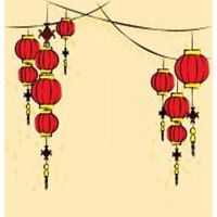 红灯笼微信头像图片|元旦红灯笼图片