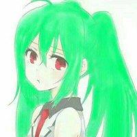 绿色头像女生个性全绿_绿色头像女生个性全绿高清