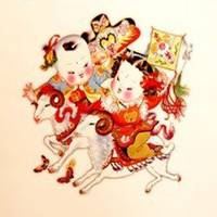 喜庆娃娃头像图片大全|过年喜庆娃娃图片