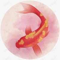 可爱锦鲤头像图片（锦鲤图片动漫唯美高清）