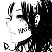 头像图片 女生 霸气 黑白 黑色系动漫_漫画头像女生霸气黑白