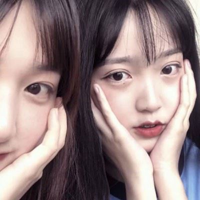 头像微信闺蜜二人可爱-闺蜜2人可爱萌的头像图片