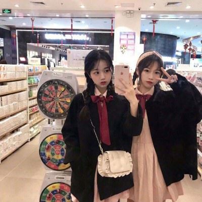 头像微信闺蜜二人可爱-闺蜜2人可爱萌的头像图片