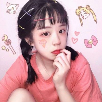 粉色系闺蜜头像两人|可爱的闺蜜头像两人一左一右