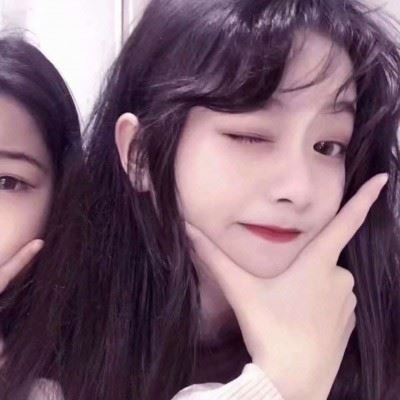 粉色系闺蜜头像两人|可爱的闺蜜头像两人一左一右