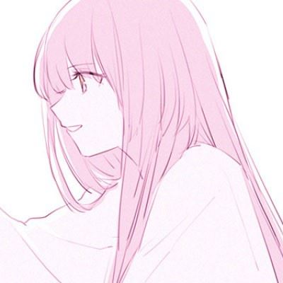 简约手绘闺蜜头像可爱大全（治愈系动漫手绘闺蜜头像）