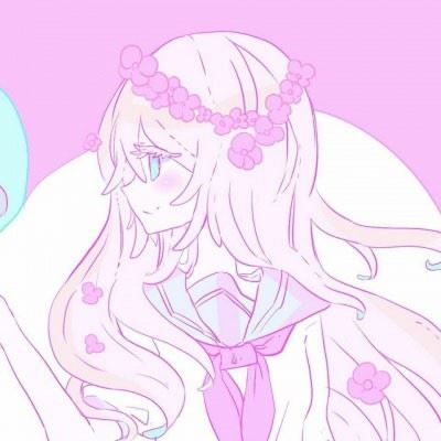 简约手绘闺蜜头像可爱大全（治愈系动漫手绘闺蜜头像）