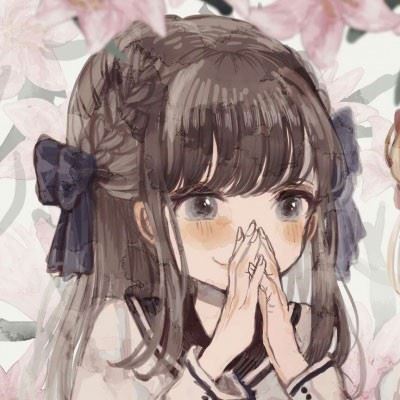 简约手绘闺蜜头像可爱大全（治愈系动漫手绘闺蜜头像）