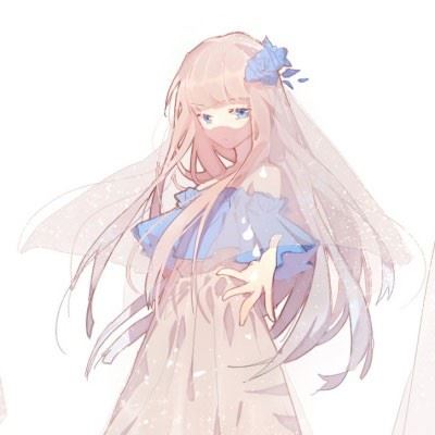 简约手绘闺蜜头像可爱大全（治愈系动漫手绘闺蜜头像）