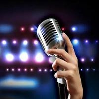 话筒头像图片（歌手头像女拿着话筒）