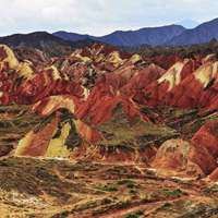 七彩丹霞地貌 七彩丹霞地质公园游玩攻略
