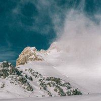 冰天雪地图片头像_冬天雪景头像图片