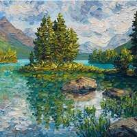 印象派油画风景高清 印象派油画风景大师作品高清